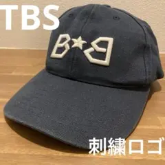 TBS 6パネルキャップ　刺繍ロゴ　ストリート　アメカジ　スナップバック