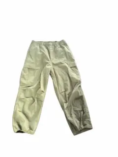 GU ワイドカーゴパンツ カーキ xl 最終値下げ