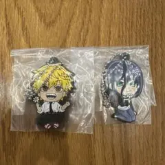 でふぉラバ！　劇場版チェンソーマン　レゼ篇　キーホルダー（デンジ／レゼ）