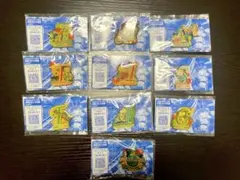 【全種セット】ユニバーサル・スタジオ・ジャパン ７周年ピンバッジセット