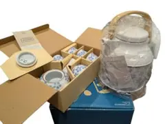 新品 象印 有田焼 茶碗セット 5個と急須 魔法瓶