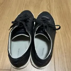 TODAYFUL レザー スニーカー ブラックのサムネイル