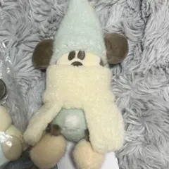 ディズニー クリスマス リルリンリン ぬいぐるみバッジ ミント
