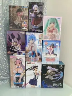 美少女フィギュアまとめ売り9体