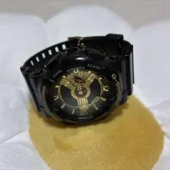 CASIO G-SHOCK アナデジ ブラック ゴールド 本体のサムネイル