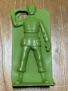 グリーンアーミーメン　スマホケース