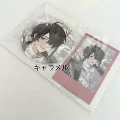 にじさんじ　誕生日グッズ　箔押し　缶バッジ　チェキ風カード　夢追翔　2025