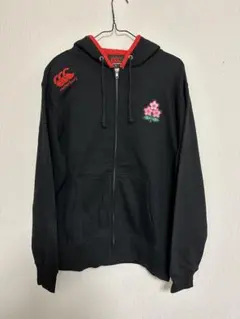 カンタベリー ラグビー日本代表 スウェット ジップパーカー ブラック M