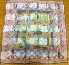 PIERRE BALMAIN　silkスカーフ 75×75