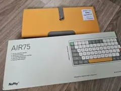 NuPhy AIR75 v1　茶軸 + folio v2 完備　　(訳有り)