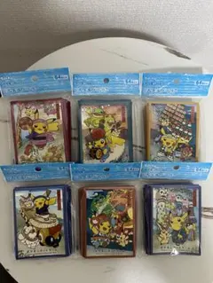 ポケモンセンタートウホクR お祭りごっこ ポケカ　スリーブ　デッキシールド 6種