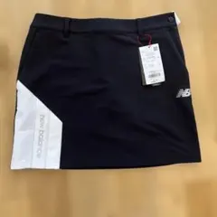 New Balance ゴルフスカート ブラック/ホワイト サイズ1