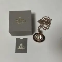 ヴィヴィアン スモールオーブネックレス ピンクゴールド 正規品