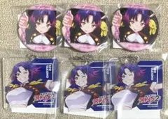 魔都精兵のスレイブ2 羽前京香 MAGNETガチャ くじ 缶バッジ アクキー5