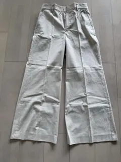 JOURNAL STANDARD リネン混 ワイドパンツ ベージュ ナチュラル