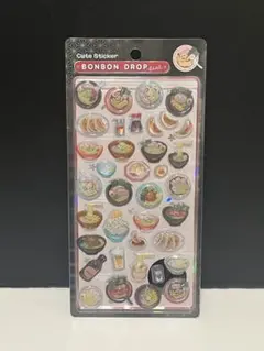 ボンボンドロップシール 和柄　ラーメン