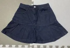 GRL プリーツ切替デニムミニスカート スカート グレイル プリーツスカート