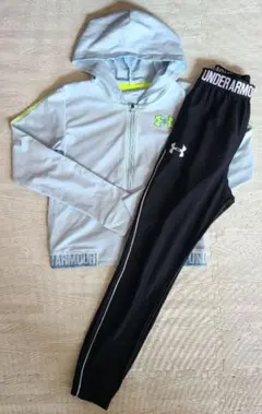UNDER ARMOR★薄手 ジャージ上下 ラッシュガード YMD 140cm