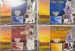 ウマ娘シンデレラグレイ 笠松町コラボ ジオラマアクリルスタンド全4