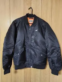 限定お値下中！【正規店購入】A BATHING APE MA-1 フライトジャケ A BATHING APE（アベイシングエイプ） A BATHING APE MA1 フライト