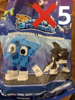 ロブロックス公式未開封　ブレインロットを盗むミニフィギュア5点