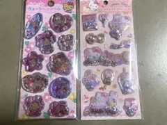 サンリオ　キティ　ウォーターシール　カプセルシール