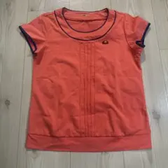ellesse テニスウェア 半袖シャツ オレンジ Mのサムネイル
