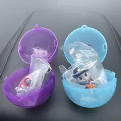 ズートピア　ガチャガチャ　ならぶんです　ジュディ　ゾウフィニック　2点セット