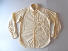 POST OVERALLS／ULTRA POSTドレスシャンブレーワークシャツ黄のサムネイル