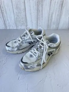 【ニューバランス】24cm ホワイト シルバー ML725CG(訳あり品)