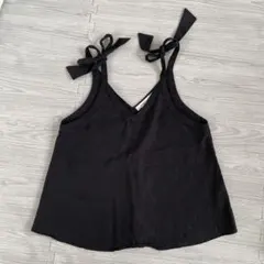 MOUSSY キャミソール ブラック FREEサイズのサムネイル