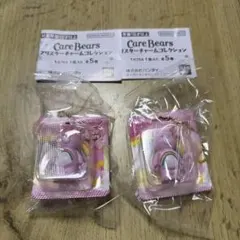 ケアベア　ブリスターチャームコレクション　チアベア　ピンク　2個セット