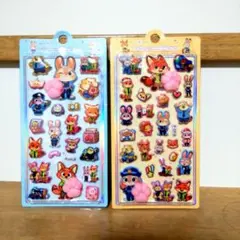 E-M　肉球シール　おしりシール　おしりプニプニ　マシュマロシール　ズートピア