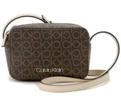 Calvin Klein ロゴプリント ショルダーバッグ