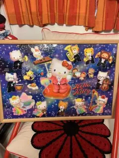 廃盤 ハローキティ 天空のオーケストラ 光る ジグソーパズル 1000ピース 光るパズル ハローキティ 天空のオーケストラ ジグソーパズル 1000