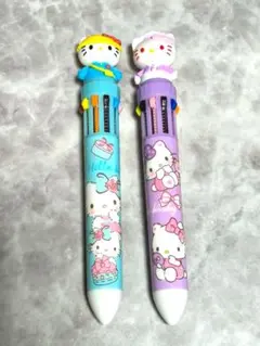 ハローキティ 10色ボールペン 2本セット