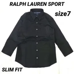 ラルフローレンスポーツ　ブラック　黒　シャツ　SLIM FIT