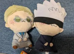 呪術廻戦　もちぴこぬいぐるみ（七海建人＆五条悟）