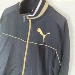 値下げしました！PUMA ジャージ 黒・金