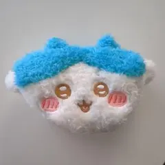 ハチワレ　ふわふわポーチ