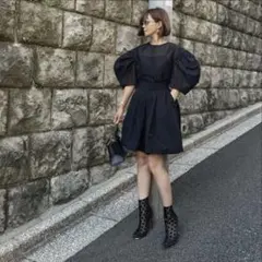 《期間限定値下げ》美品♡Cygneシーニュ♡バックスリーブシースルーNadineのサムネイル