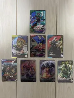 仮面ライダー　カード　GL１弾、3弾、4弾　SR CP 8枚セット　バラ売りOK
