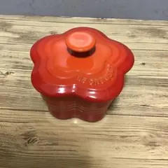 ルクルーゼ   ラムカン　フルール Amazon｜ルクルーゼ ラムカン フルール S フタ付き 耐熱 容器 ローズ