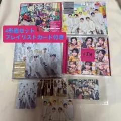 timelesz FAM 初回限定盤AB通常盤ユニバ盤4形態セット トレカ付