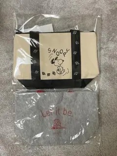 スヌーピー クーラーバッグ　ランチバッグ　セット