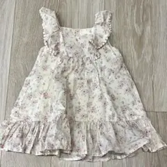 【値下】JAMIE KAY 花柄フリルワンピース 1y