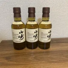 サントリー 山崎 シングルモルト ウイスキー 4本セット 180ml×4本