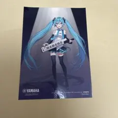 初音ミク ヤマハ ボーカロイドキーボード特製ステッカー 非売品