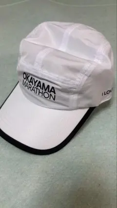おかやまマラソン　岡山マラソン　キャップ　帽子 OKAYAMA MARATHON