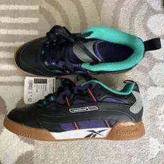 Reebok CLASSIC ワークアウトプラス 黒/紫/青